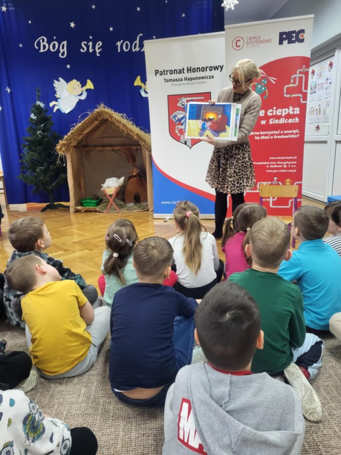 Warsztaty edukacyjne w ramach projektu „Lekcje ciepła w siedleckich przedszkolach”