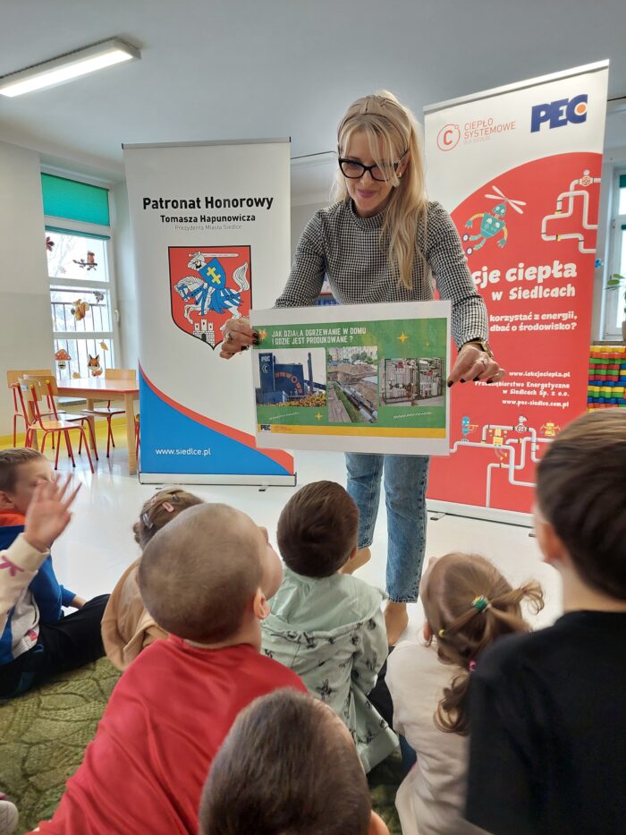 Warsztaty edukacyjne w ramach projektu „Lekcje ciepła w siedleckich przedszkolach”