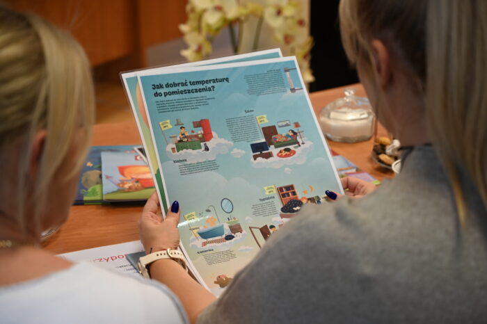 materiały dydaktyczne związane z projektem Lekcje Ciepła w Siedlcach