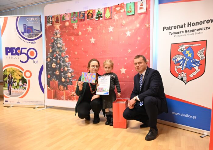 laureatka konkursu plastycznego Ciepło Świat-Bożonarodzeniowa kartka, kategoria przedszkola oraz Członek Zarządu